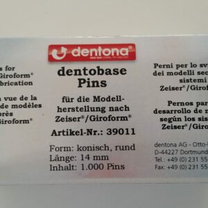 Pins ZEISER-GIROFORM-DENTOBASE