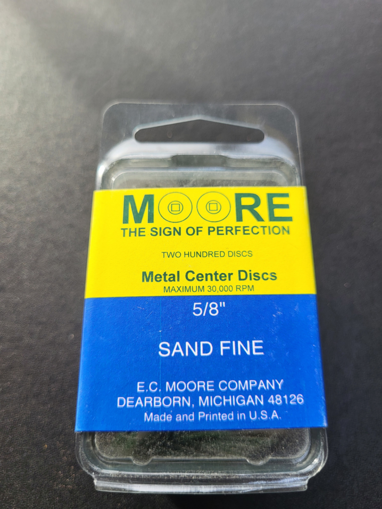 Moore Distribution Disques MOORE 40979 sand fine 5/8'' - Distribution Directe Dentaire